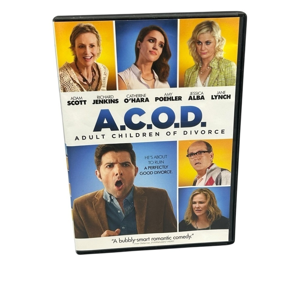 A.C.O.D. Adult Children of Divorce DVD (2013) Adam Scott Amy Poehler Comedy